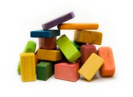 Bauklötze Bunt, 20-teilig Farbig 2 Bauklötze Bunt, 20-teilig Farbig – Bild 2