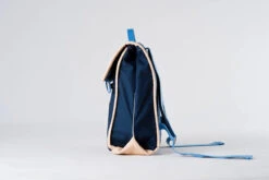 Ranzen Aus Bio Baumwolle In Blau -Schulschätze Markt 10011055 Ranzen aus Bio Baumwolle in blau 3