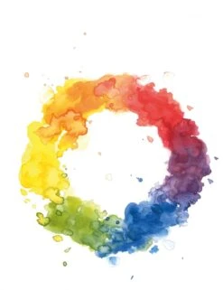 Aquarellfarbe Farbkreis -Schulschätze Markt 10012163 Aquarellfarbe Farbkreis 1