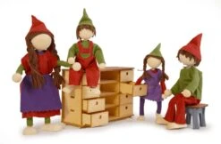 Biegepuppen Familie -Schulschätze Markt 10014124 Biegepuppen Familie 1