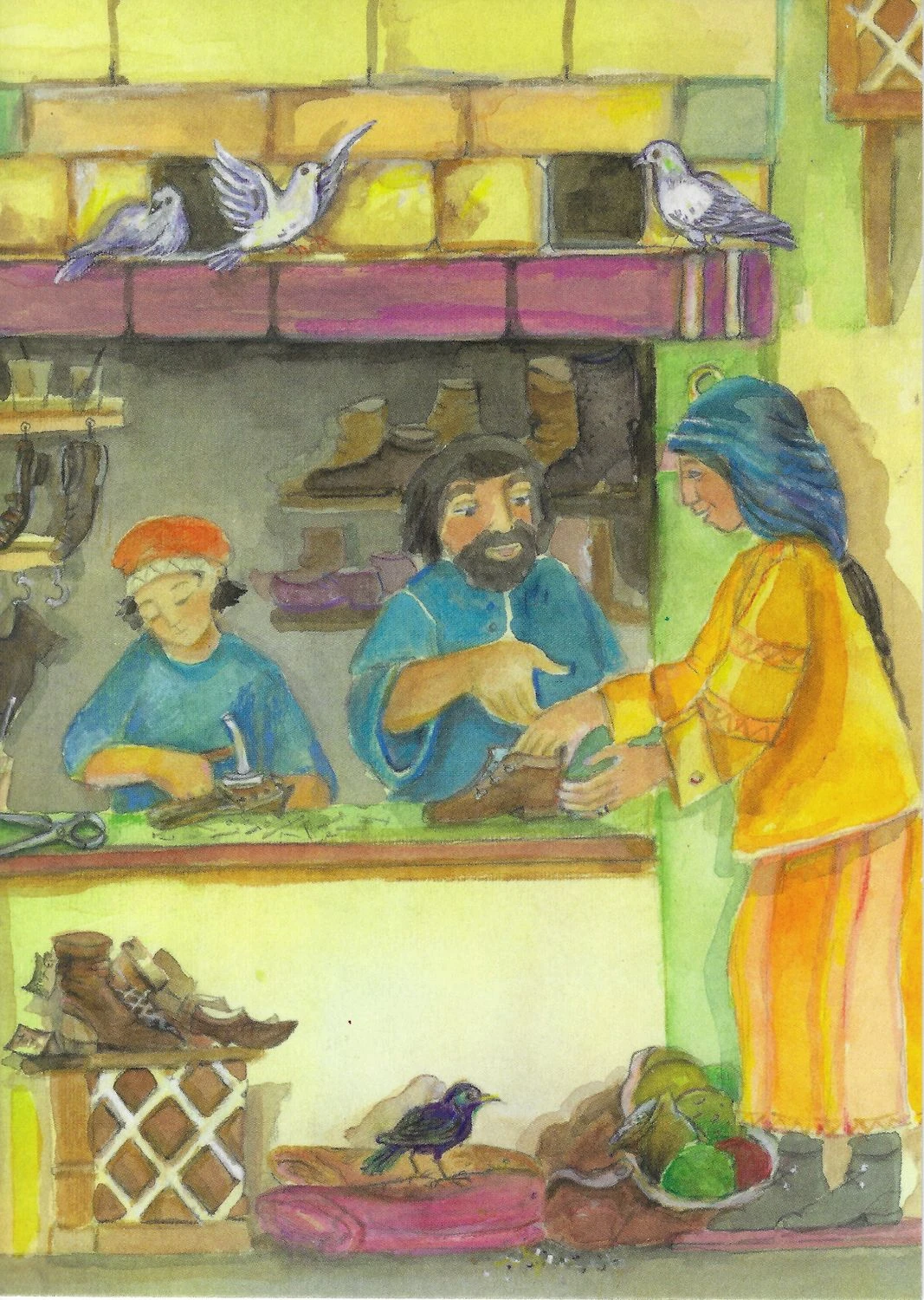 Postkartenset Handwerker 6 Postkartenset Handwerker – Bild 6