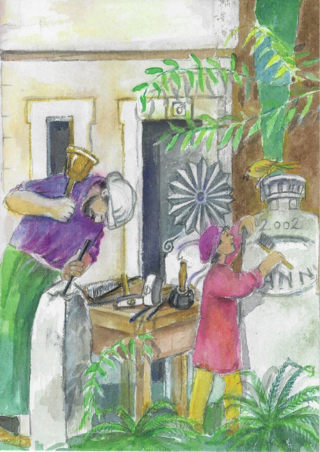 Postkartenset Handwerker 10 Postkartenset Handwerker – Bild 10