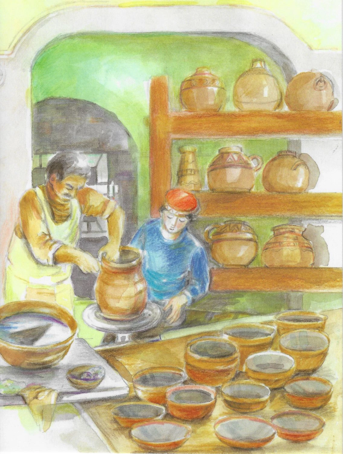 Postkartenset Handwerker 11 Postkartenset Handwerker – Bild 11