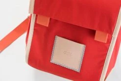 Schulranzen Aus Bio-Baumwolle In Rot -Schulschätze Markt 10018093 Ranzen aus Bio Baumwolle in rot 3