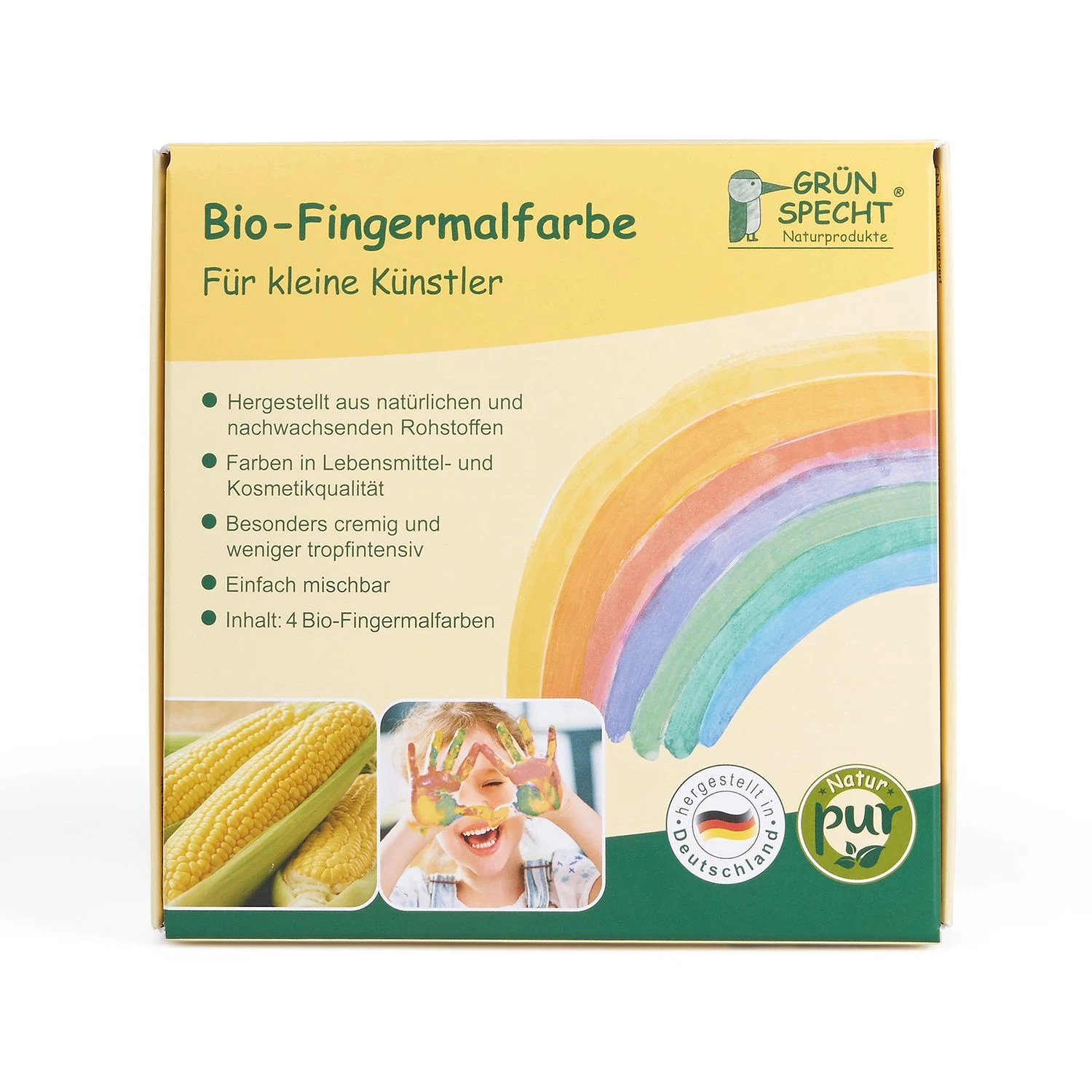 Bio-Fingermalfarbe 1 Bio-Fingermalfarbe