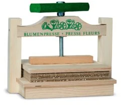 Blumenpresse 22 X 20 Cm Mit Drehgriff