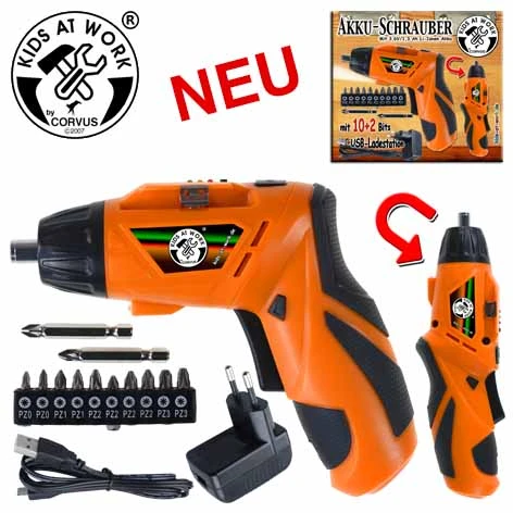 Kinder Akku Schrauber 2 Kinder Akku Schrauber – Bild 2