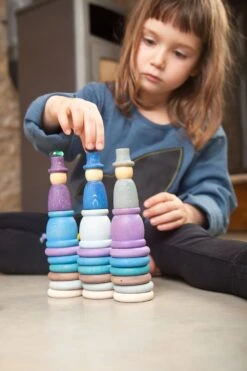 Grapat Holzspielzeug Winter Set -Schulschätze Markt 10018559 Winter 2