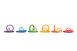 Grapat Holzspielzeug Bunte Holzringe -Schulschätze Markt 10018582 Grapat Holzspielzeug Holzringe 2
