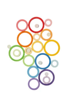 Grapat Holzspielzeug Bunte Holzringe -Schulschätze Markt 10018582 Grapat Holzspielzeug Holzringe 4