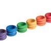 Grapat Holzspielzeug 18 Ringe, Mischfarben