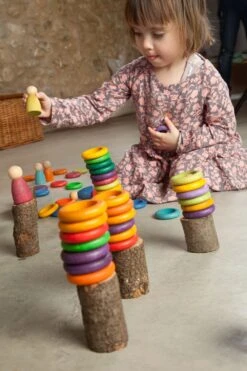 Grapat Holzspielzeug Große Holzbox -Schulschätze Markt 10018611 Grosse Spielbox 6