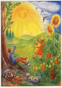 Set Doppelkarten Kindergedichte