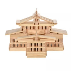 KAPLA® Holzbausteine Mit Kunstbuch Rot 5 KAPLA® Holzbausteine Mit Kunstbuch Rot -Schulschätze Markt 10019917 Kapla 280er KASTEN 280 Plaettchen 1 Buch rot 1