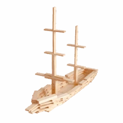 KAPLA® Holzbausteine Mit Kunstbuch Grün -Schulschätze Markt 10019919 280er KASTEN 280 Plaettchen 1 Buch gruen 1