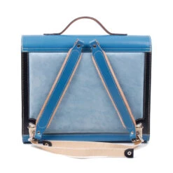 Lederranzen, Blau Mit Delfin -Schulschätze Markt 1011500 03 WD AA AA