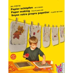 Bastelset: Papier Schöpfen 5 Bastelset: Papier Schöpfen -Schulschätze Markt 1693000 00 WD AA AA