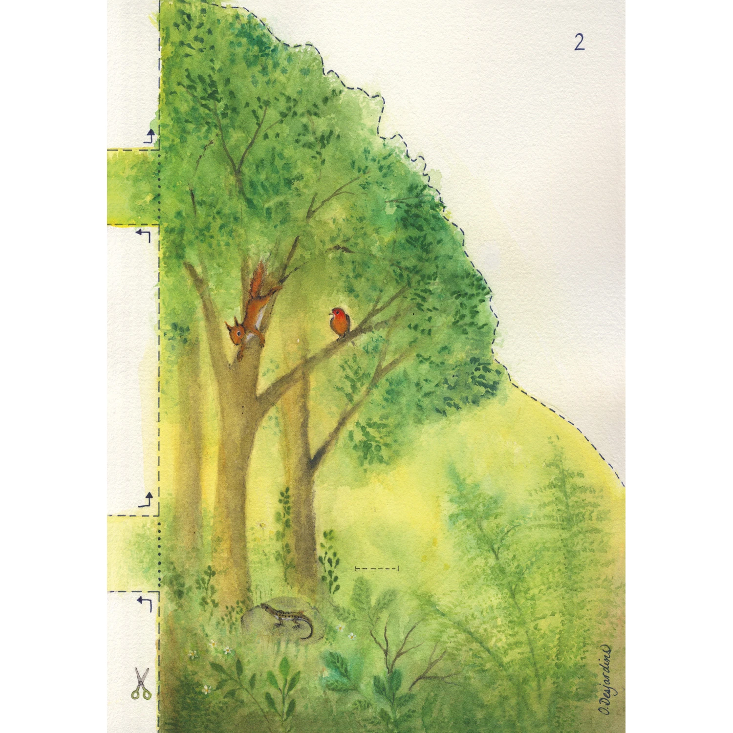 Bastelmappe Wald 5 Bastelmappe Wald – Bild 5