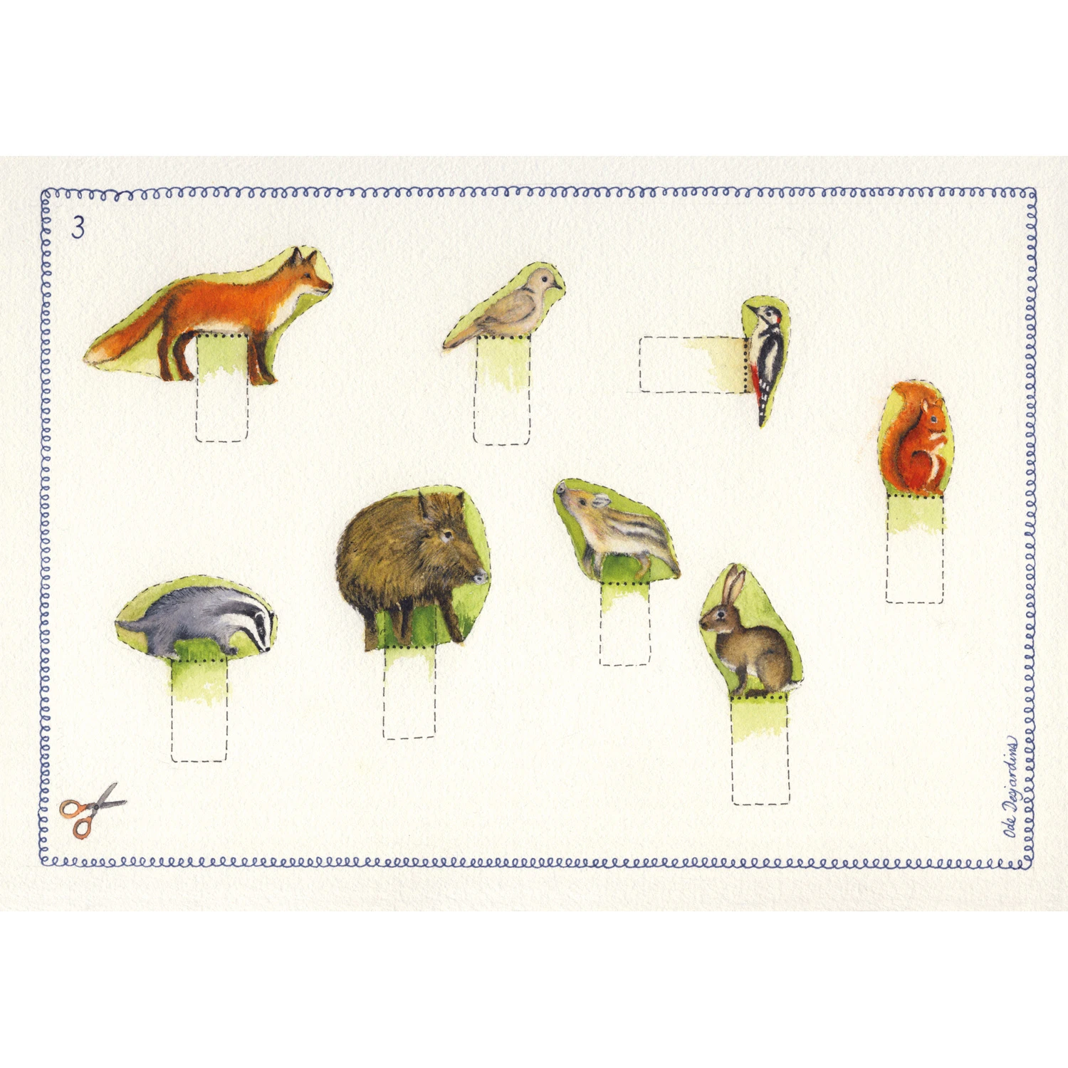 Bastelmappe Wald 6 Bastelmappe Wald – Bild 6