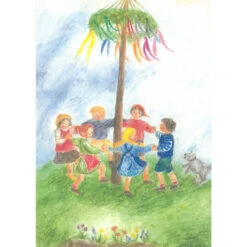 Postkarten Set: Jahreszeiten, 12-teilig -Schulschätze Markt 4225600 05 AA AA AA