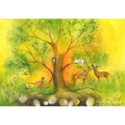 Kunstkartenset Jahreszeiten, 4-teilig -Schulschätze Markt 4284600 01 AA AA AA