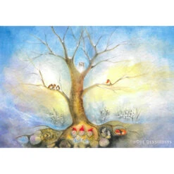 Kunstkartenset Jahreszeiten, 4-teilig -Schulschätze Markt 4284600 03 AA AA AA