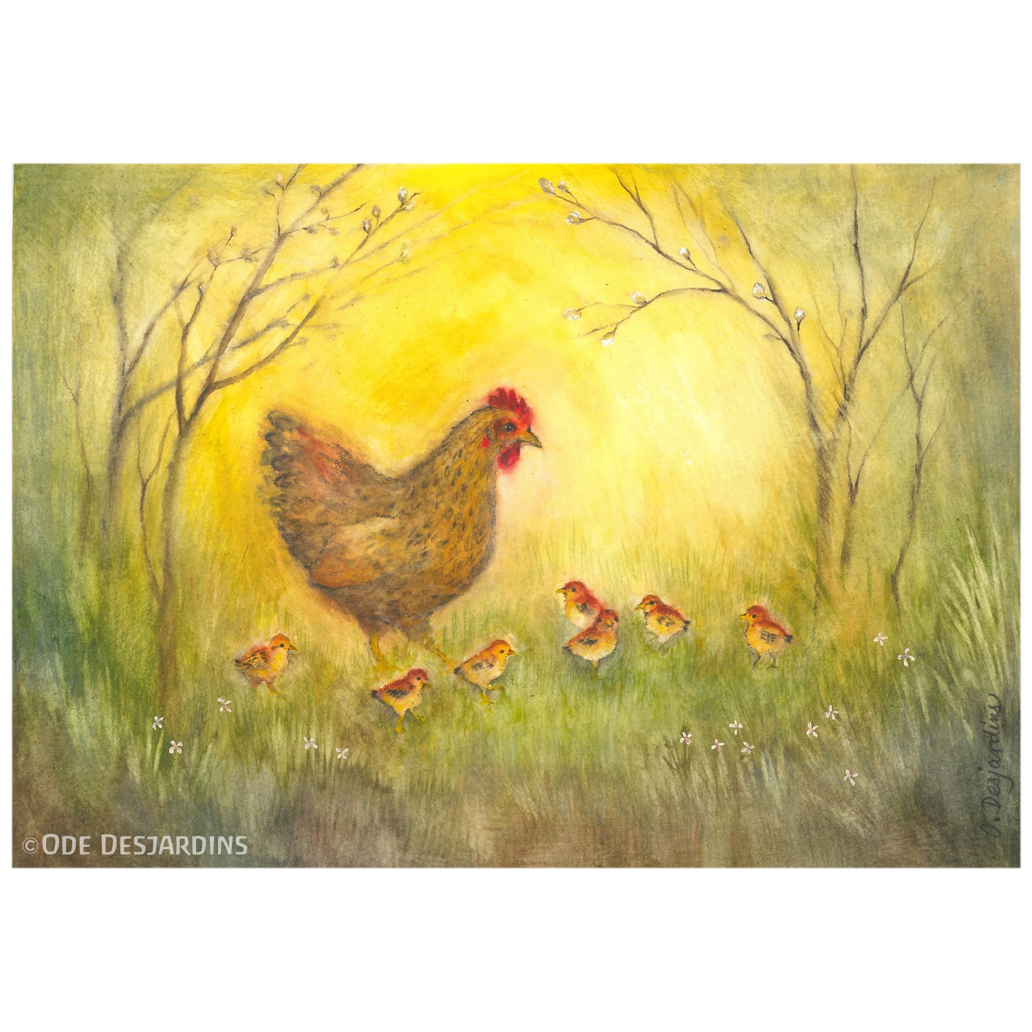 Kunstkartenset Tiere, 4-teilig 3 Kunstkartenset Tiere, 4-teilig – Bild 3