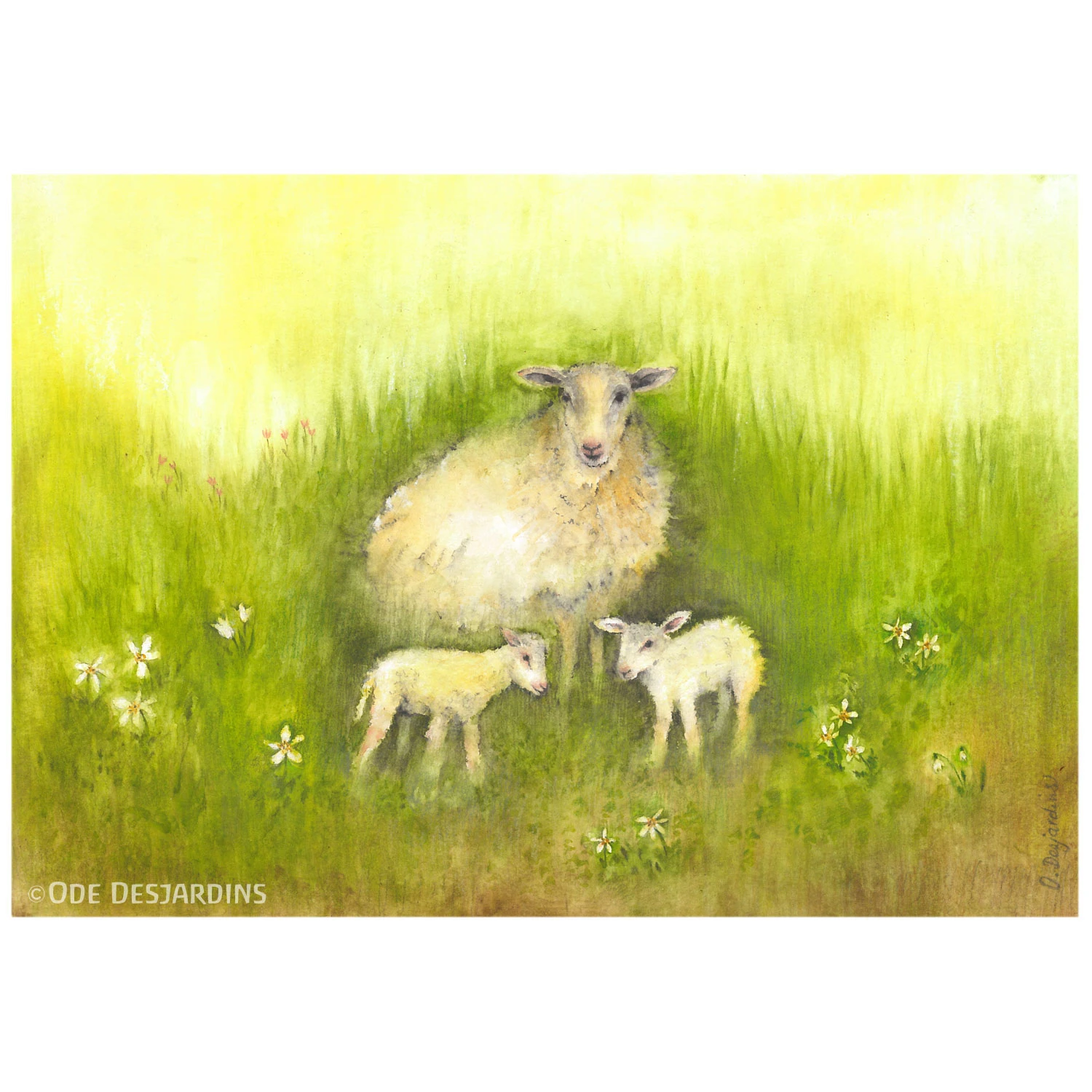 Kunstkartenset Tiere, 4-teilig 4 Kunstkartenset Tiere, 4-teilig – Bild 4