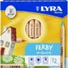 LYRA Ferby Buntstifte Kurz, Natur