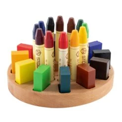 Wachsmaler-Halter, Rund