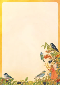 Briefpapier „Der Vogel Und Die Elfe"
