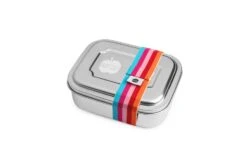 Brotdose Aus Edelstahl Eckig -Schulschätze Markt Waldorfshop Brotzeit Zweier 4