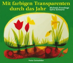 Mit Farbigen Transparenten Durch Das Jahr