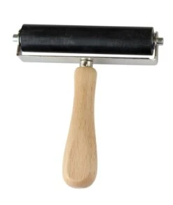 Farbwalze Für Linoldruck, Groß