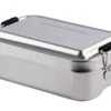 Lunchbox Aus Edelstahl Eckig