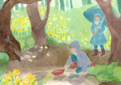 Postkartenset Jahreslauf, 12-teilig -Schulschätze Markt Waldorfshop Postkartenset Jahreslauf 12teilig Ella Lapointe Jahreslauf Postkartenset 9