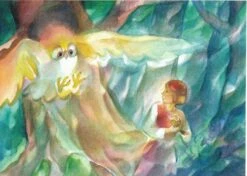 Postkartenset Märchen, 12-teilig -Schulschätze Markt Waldorfshop Postkartenset Maerchen Postkarte Jahreszeitentisch Jahreszeiten Set 12 schoen Stimmung Aquarell Brueder Grimm Andersen Erzaehlen 3