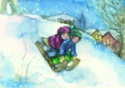 Postkartenset Monatsbilder, 12-teilig -Schulschätze Markt Waldorfshop Postkartenset Monatsbilder Sanne Dufft 4