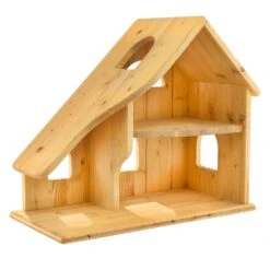 Puppenhaus -Schulschätze Markt Waldorfshop Puppenhaus Puppen Haus Spielen Kleinkind Rollenspiel 1