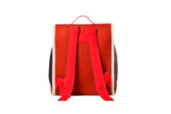 Ranzen Aus Bio-Baumwolle In Rot-aubergine -Schulschätze Markt Waldorfshop Ranzen aus gewachster Bio Baumwolle in rot aubergine