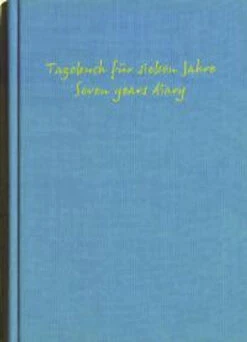 Tagebuch Für Sieben Jahre (türkis-blau)