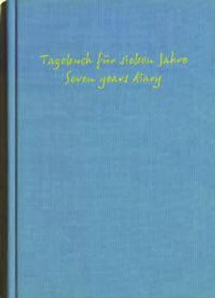 Tagebuch Für Sieben Jahre (türkis-blau) 1 Tagebuch Für Sieben Jahre (türkis-blau)